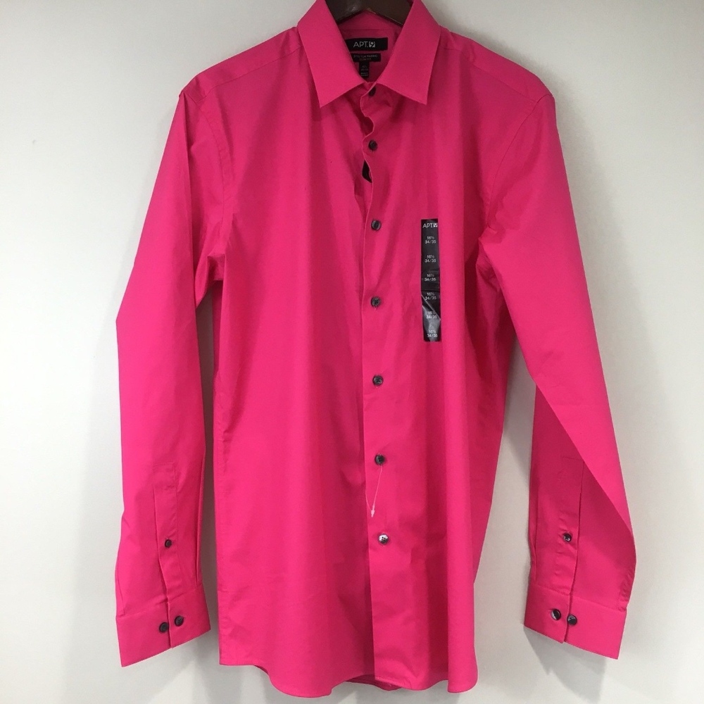 Apt. 9 Men's Slim Fit Stretch Fabric Dress Shirts